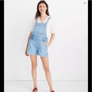 Madewell Adirondack Short Overalls